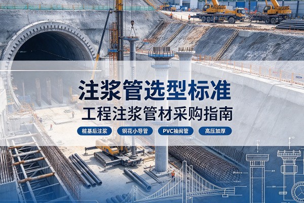 垣曲注浆管选型标准